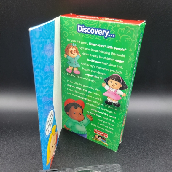 Fisher Price Little People Volume 4 Discovering Things That Go ! VHS Tape Kids - Picture 8 of 9